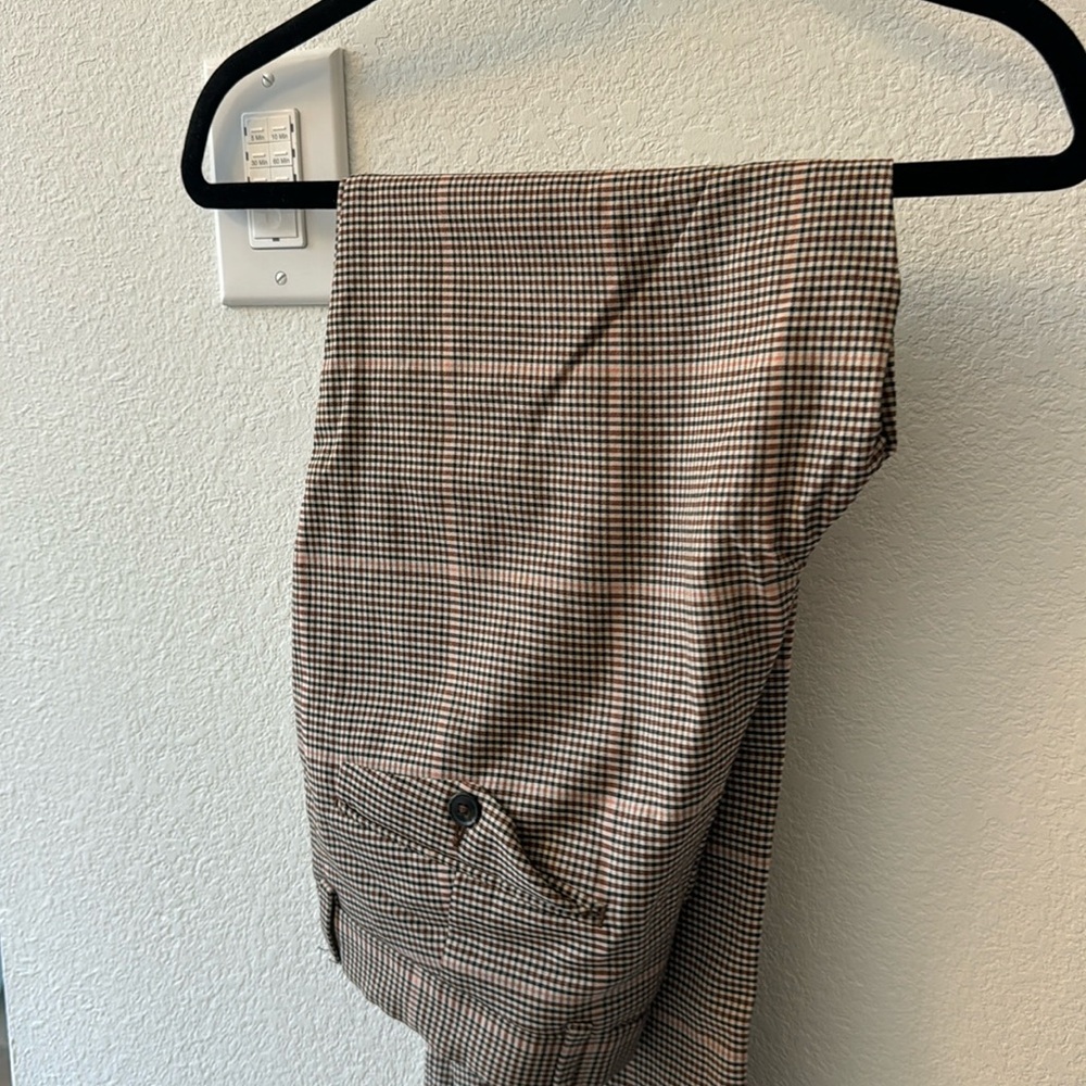 Top man, dress pants micro pattern